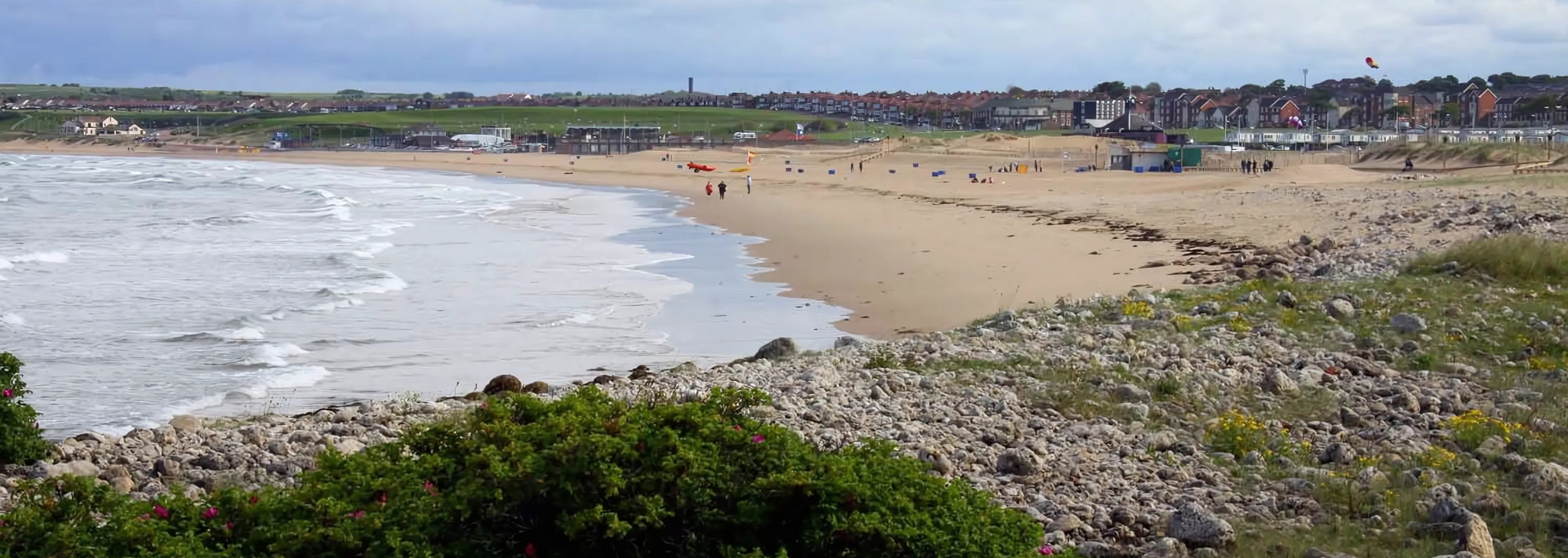 Picture of Sandhaven beach in South Shields.