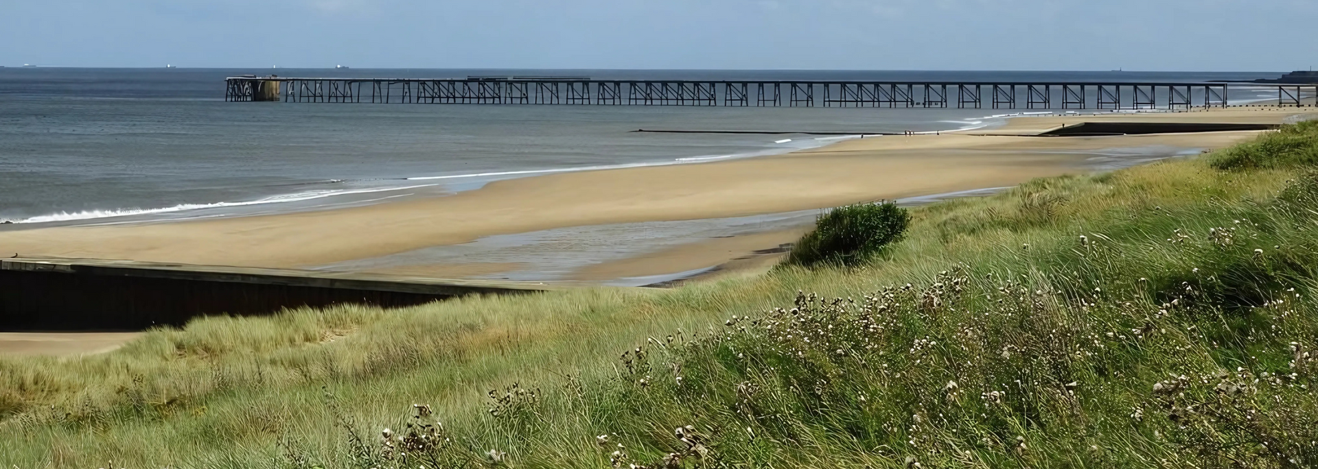 Picture of Steetley Beach in Hartlepool.