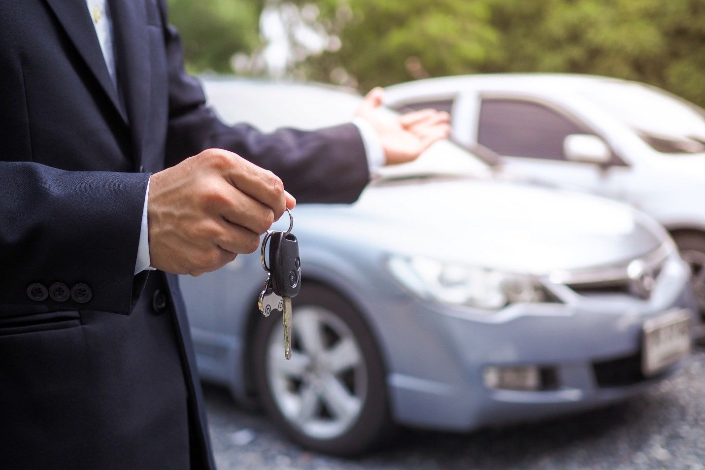Man With Car Key