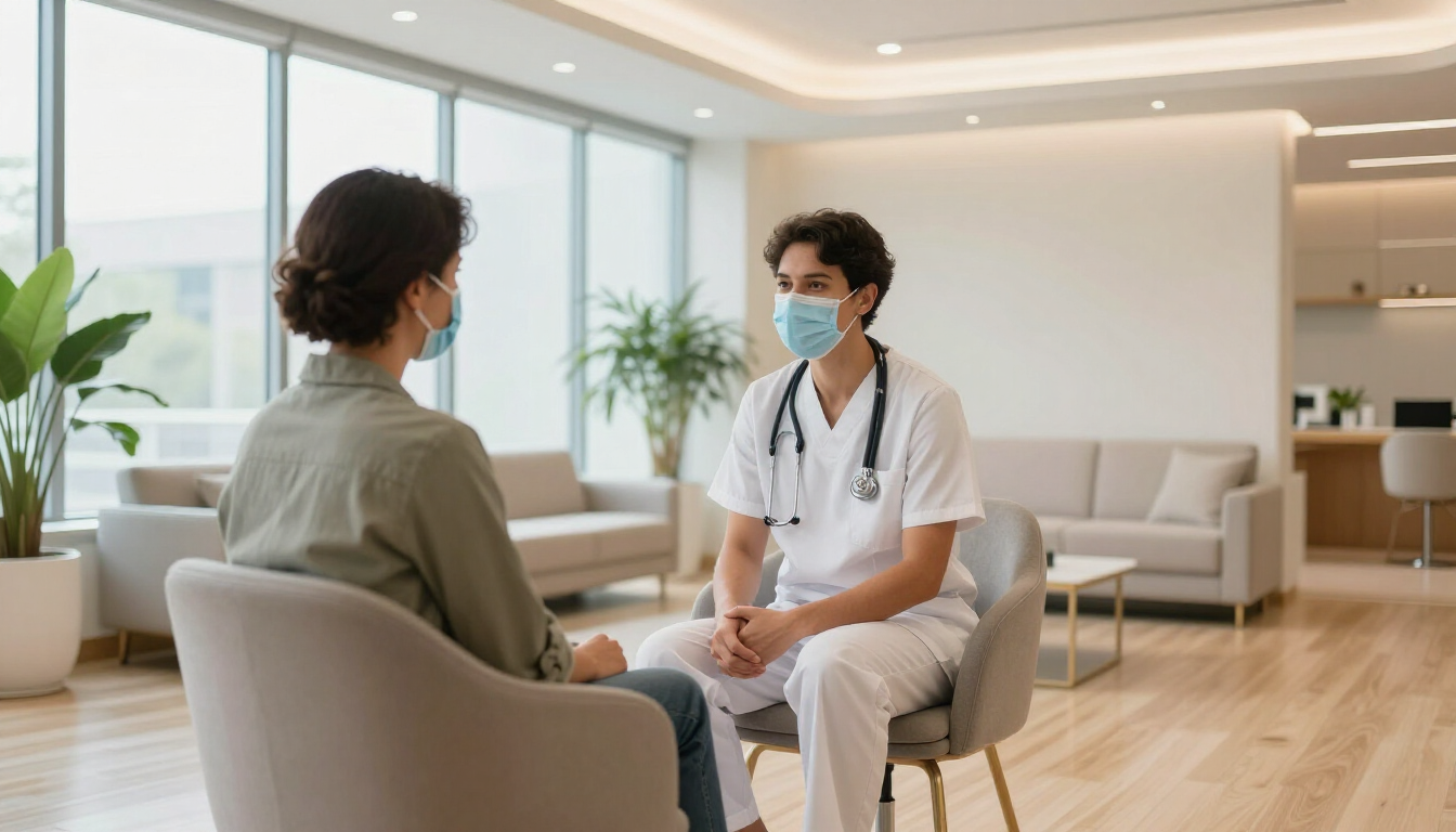 Patient preparation and consultation