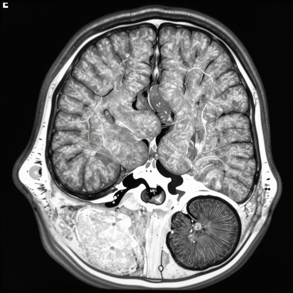 High resolution brain scan