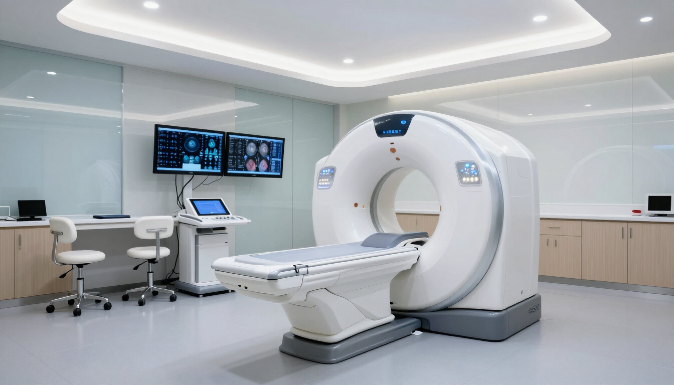 MRI Scanner in a modern clinic
