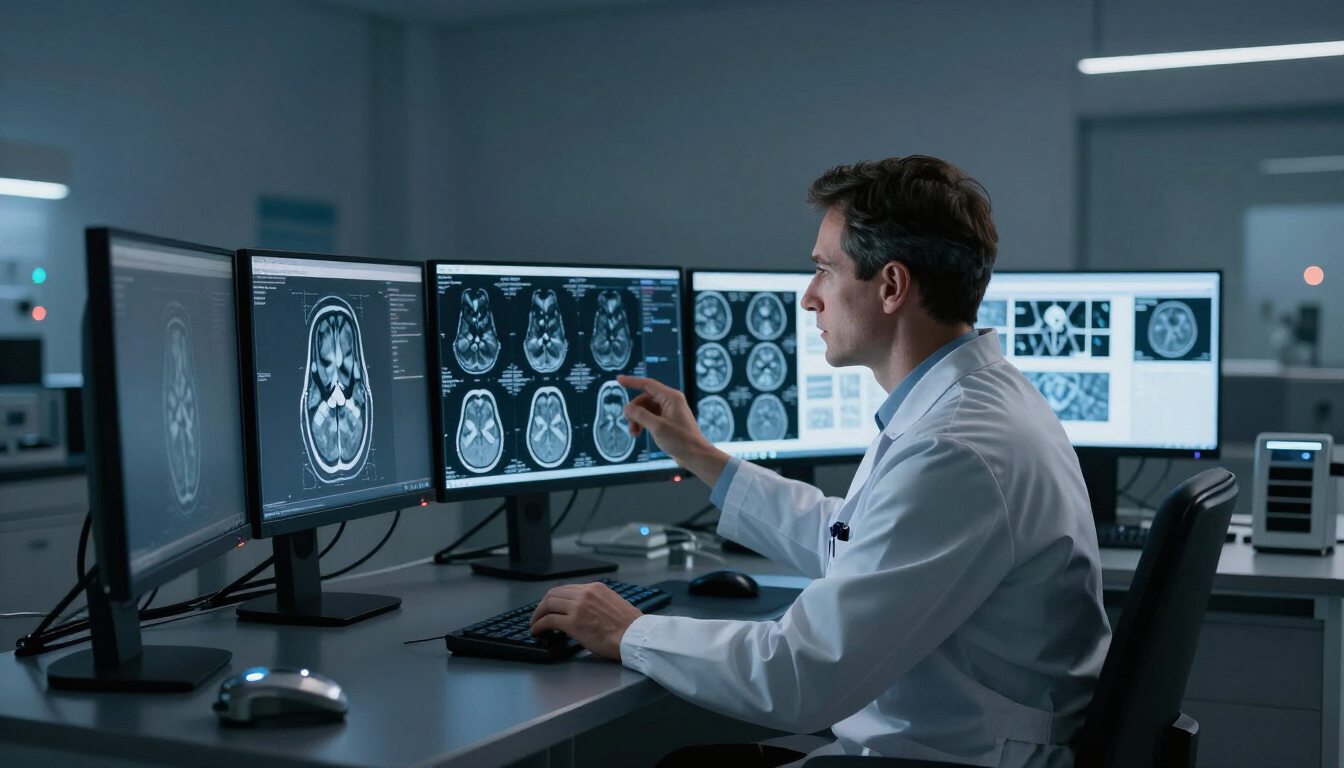 Radiologist at Work