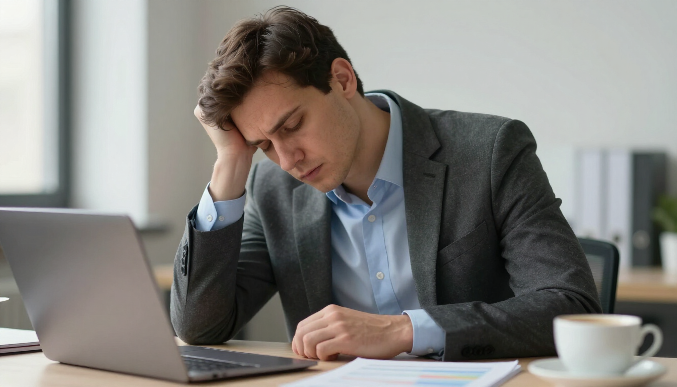 Exhausted Professional