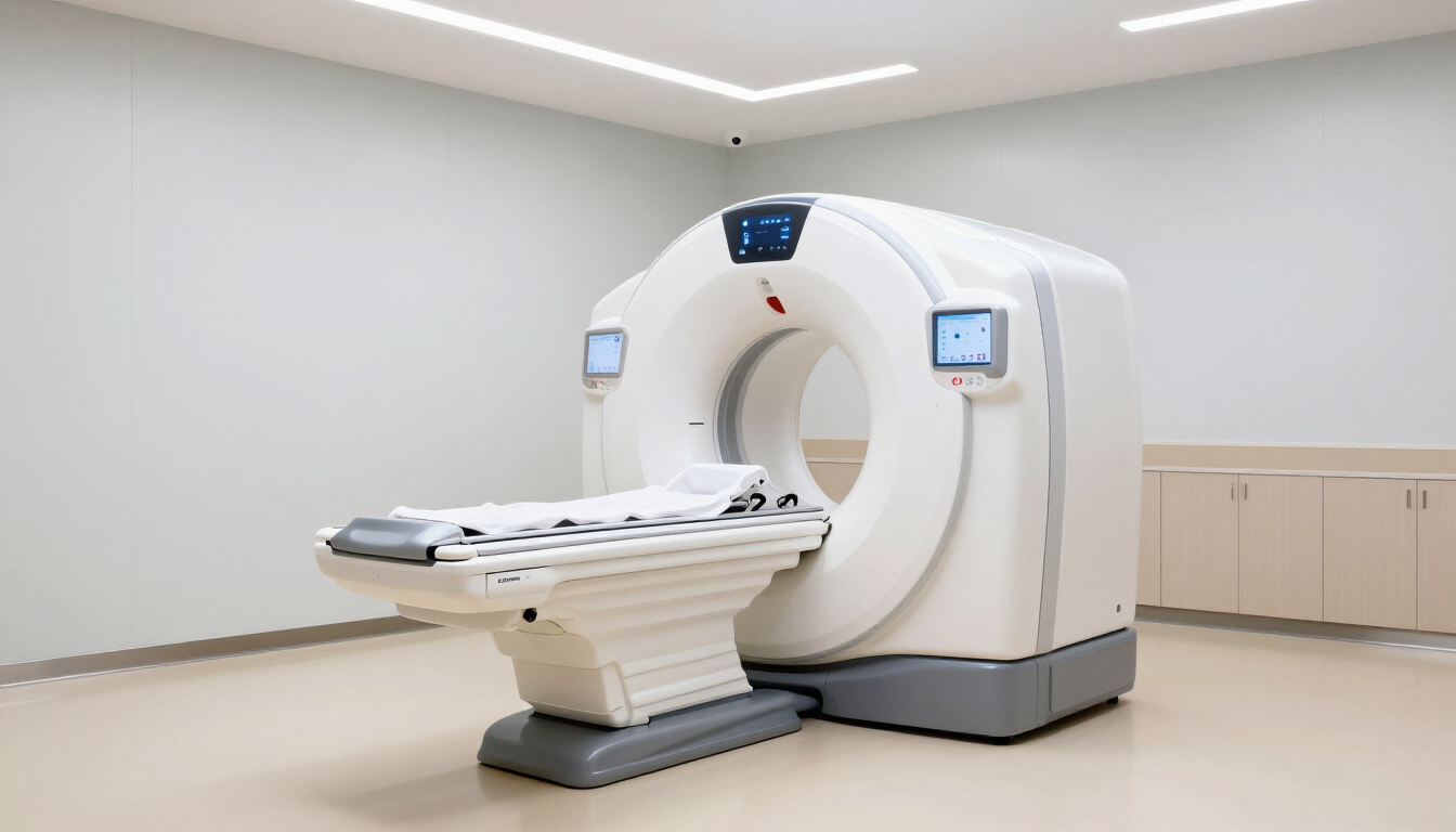 Modern MRI technology in a professional clinical setting