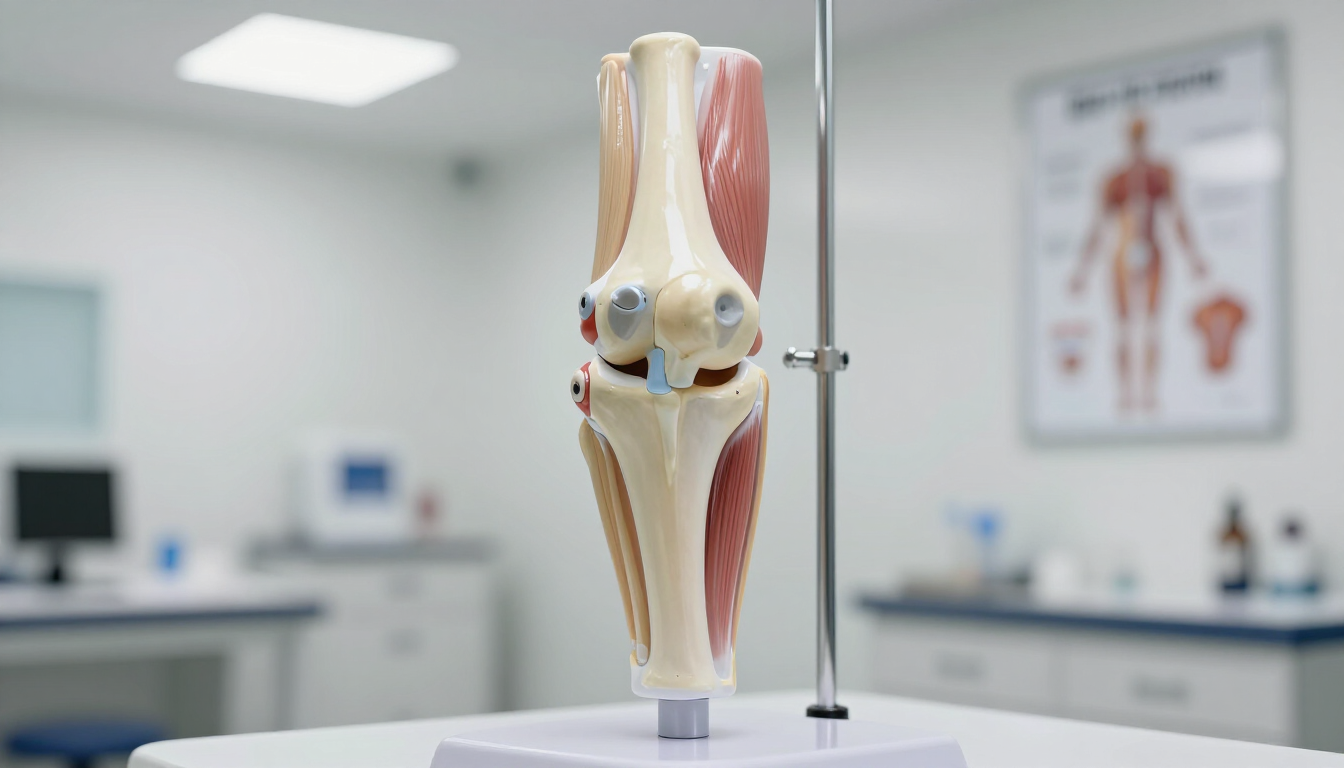 Knee anatomy model