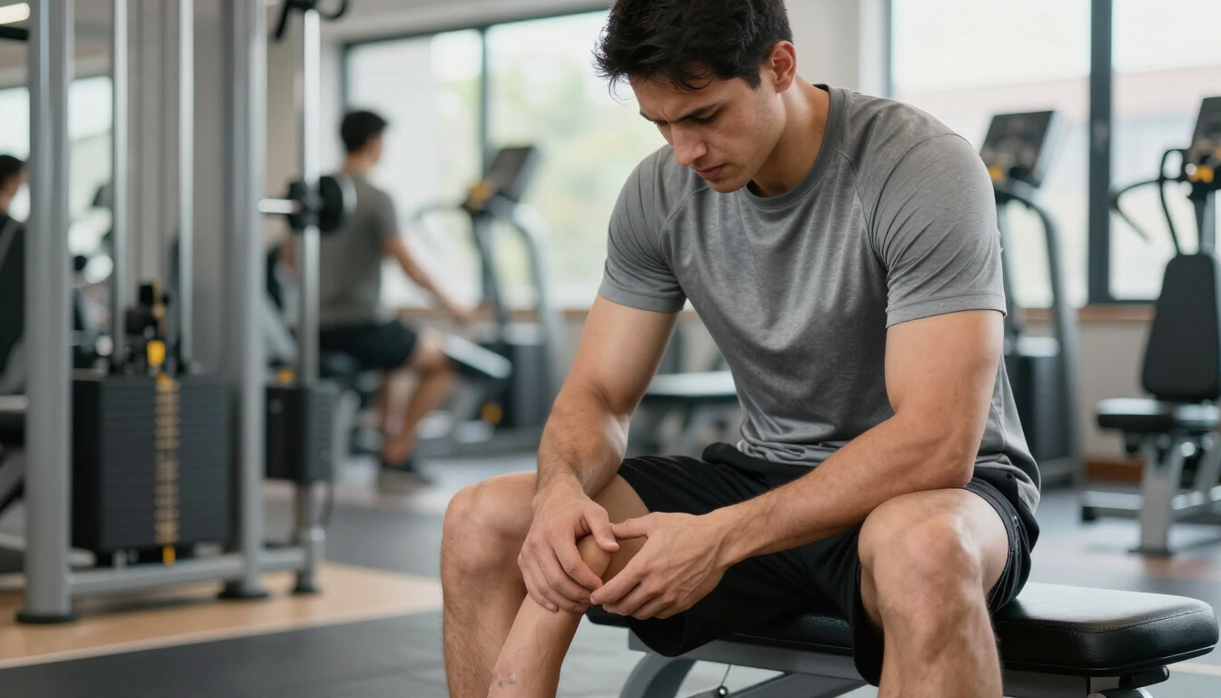 Sore calf after exercise