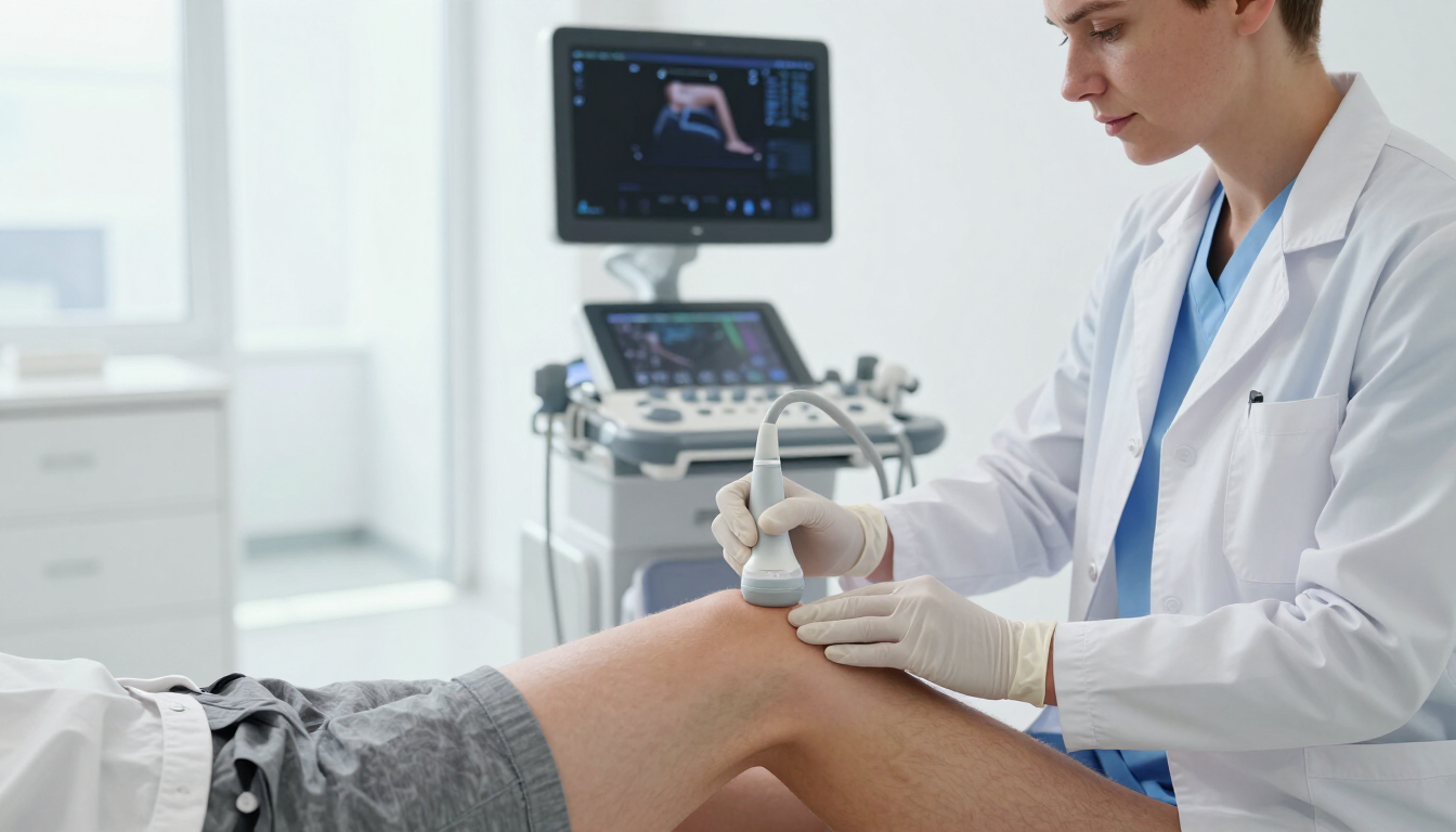 Ultrasound of leg