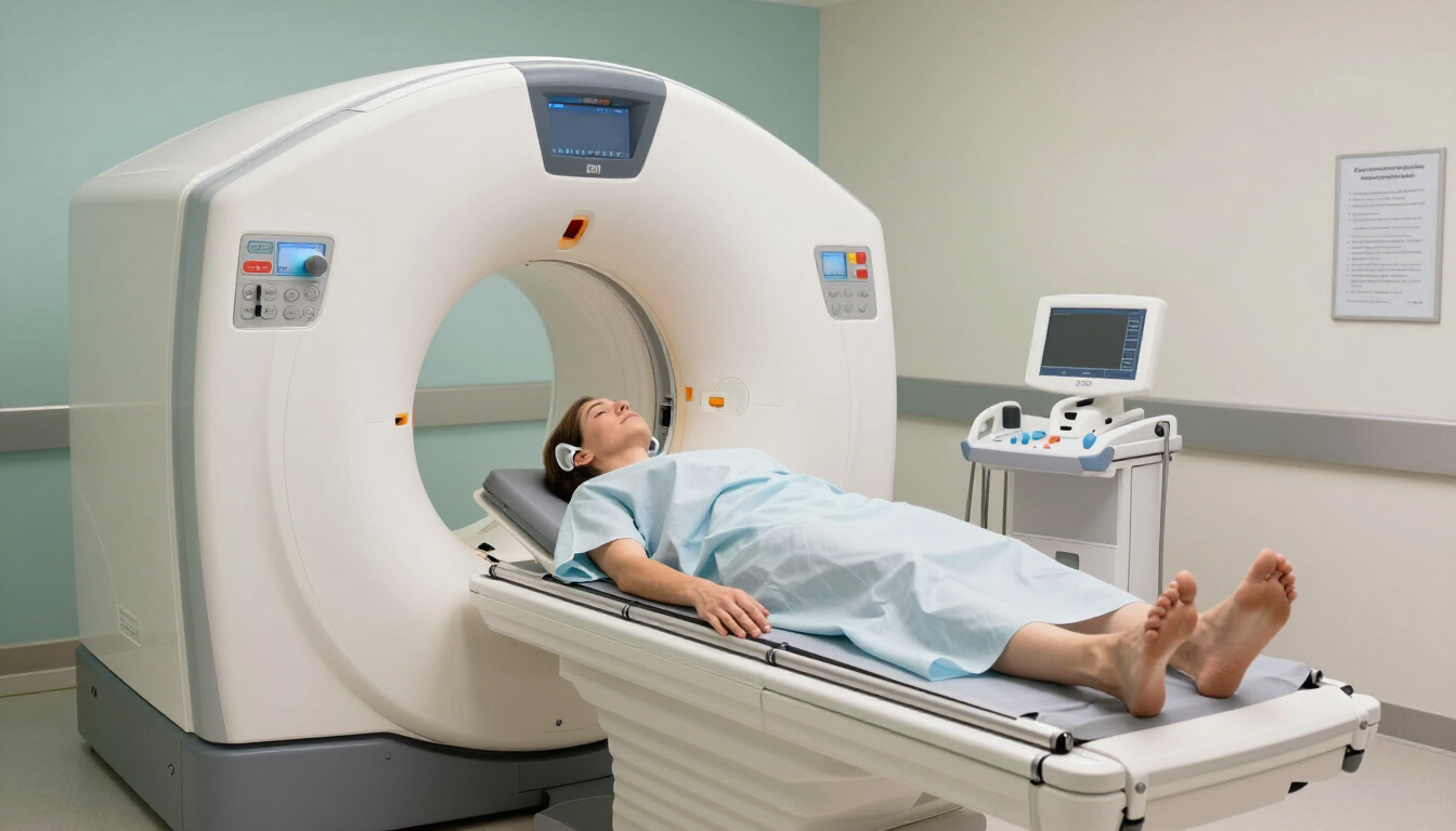 Private cervical spine MRI UK scan in a modern diagnostic clinic
