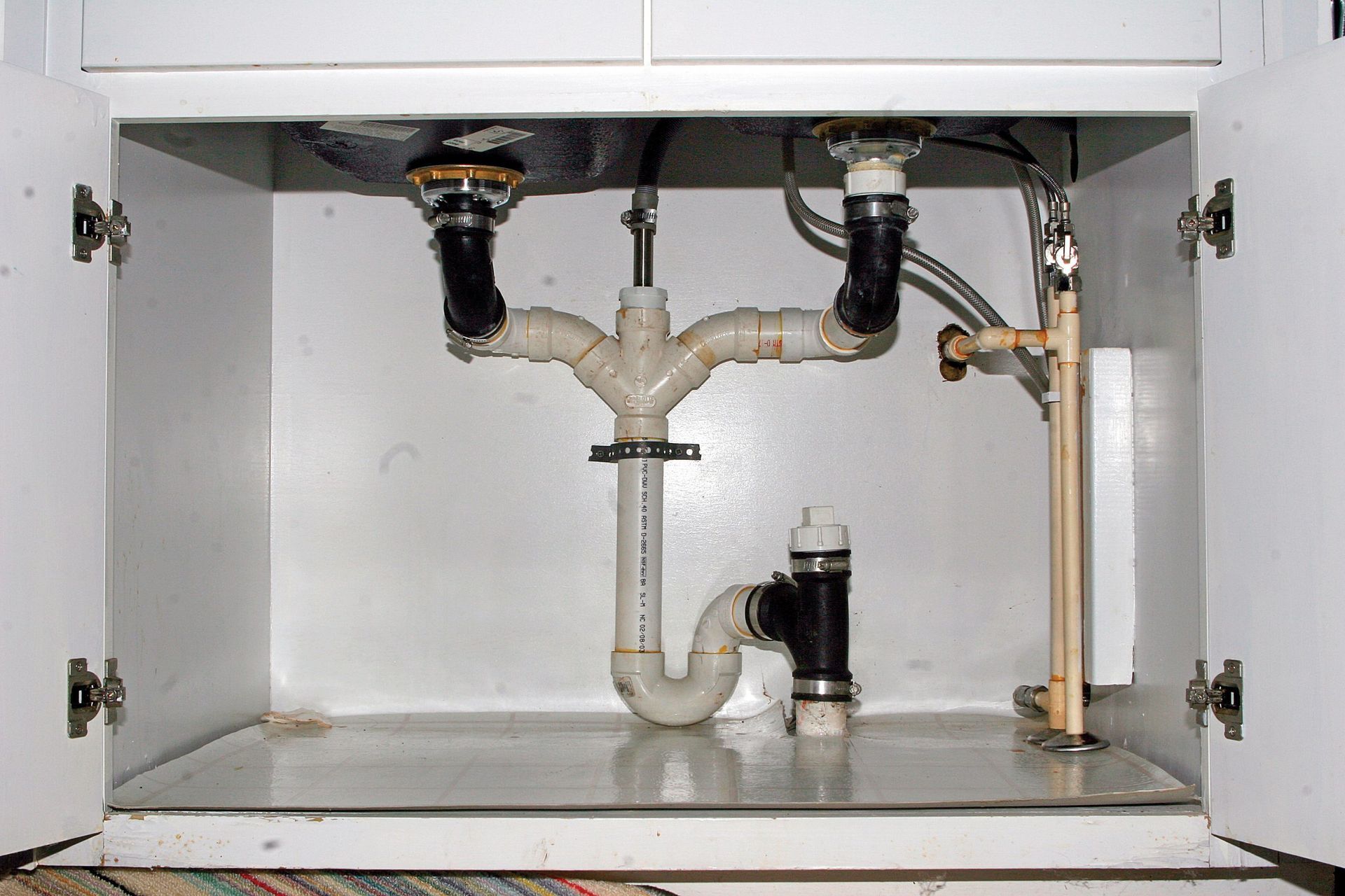 How To Install Double Kitchen Sink Plumbing How To Install Double Kitchen Sink Plumbing