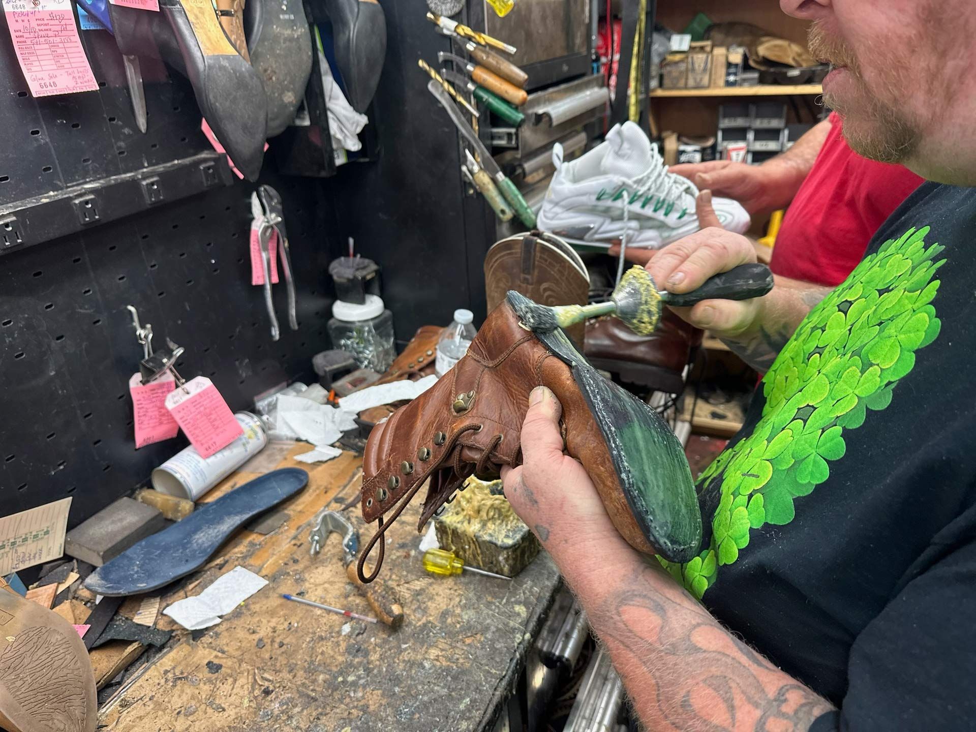 Repairing Shoe Sole