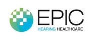 EPIC Hearing Healthcare logo with blue-green circular icon and black text
