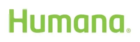 Humana logo in green text on a white background