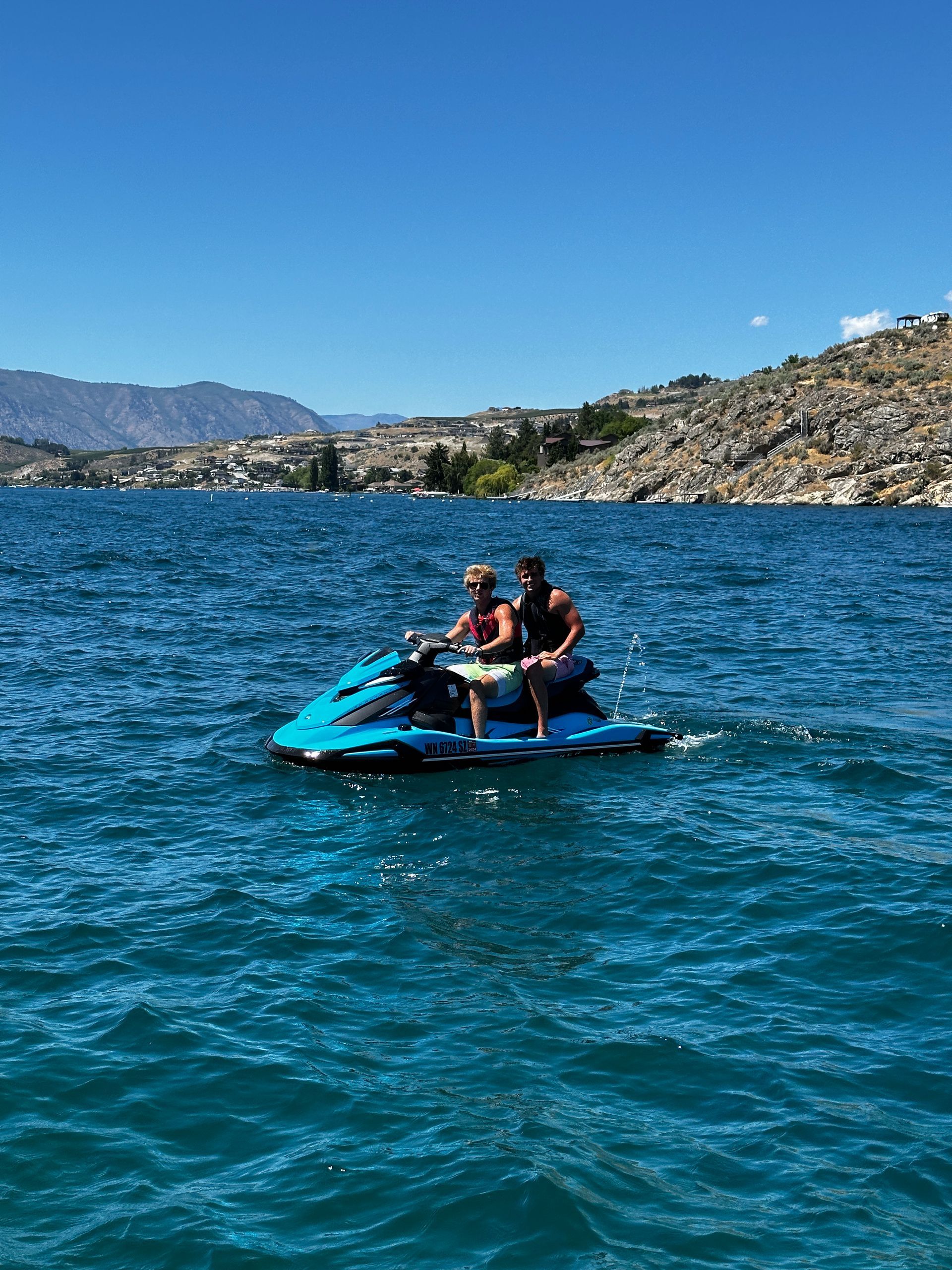 Jet Skiing on Lake Chelan
