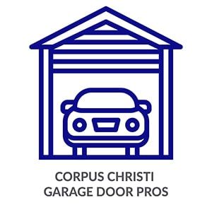 corpus christi garage door pros logo