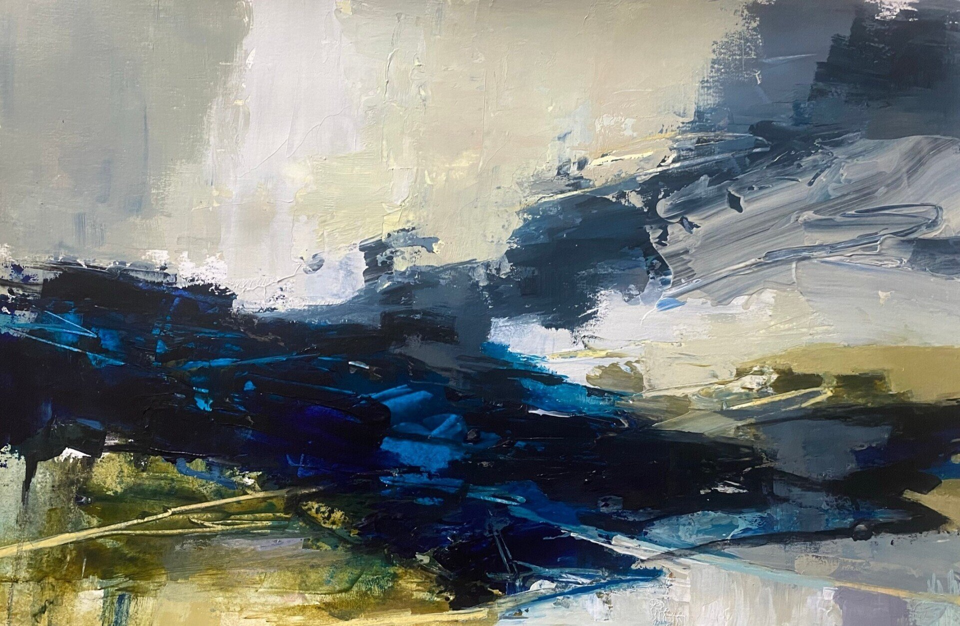 Blue Landscape