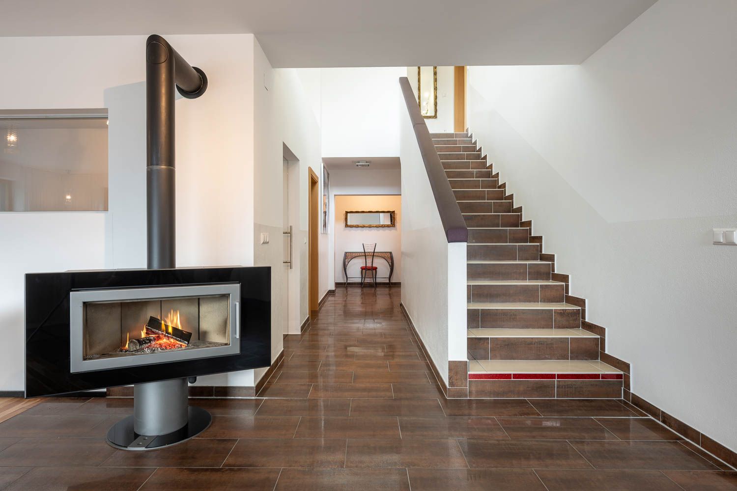 Appartment Ausstattung Kamin