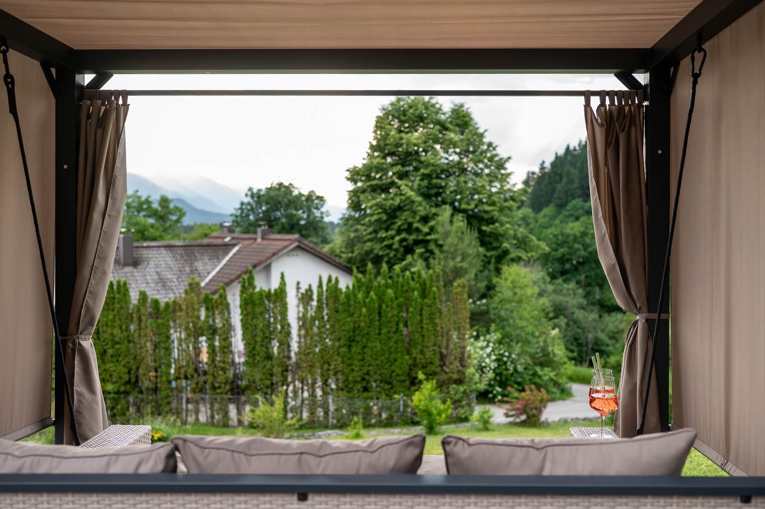 Appartment Ausstattung Garten