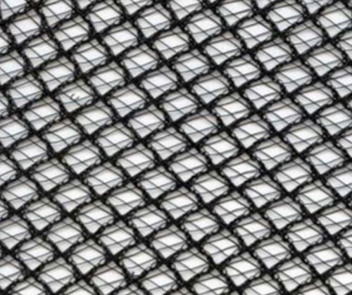 Abstract black-and-white diamond lattice pattern