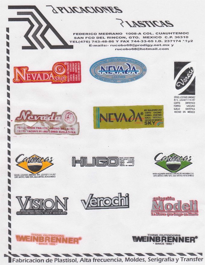 APLICACIONES PLASTICAS RUCOBO