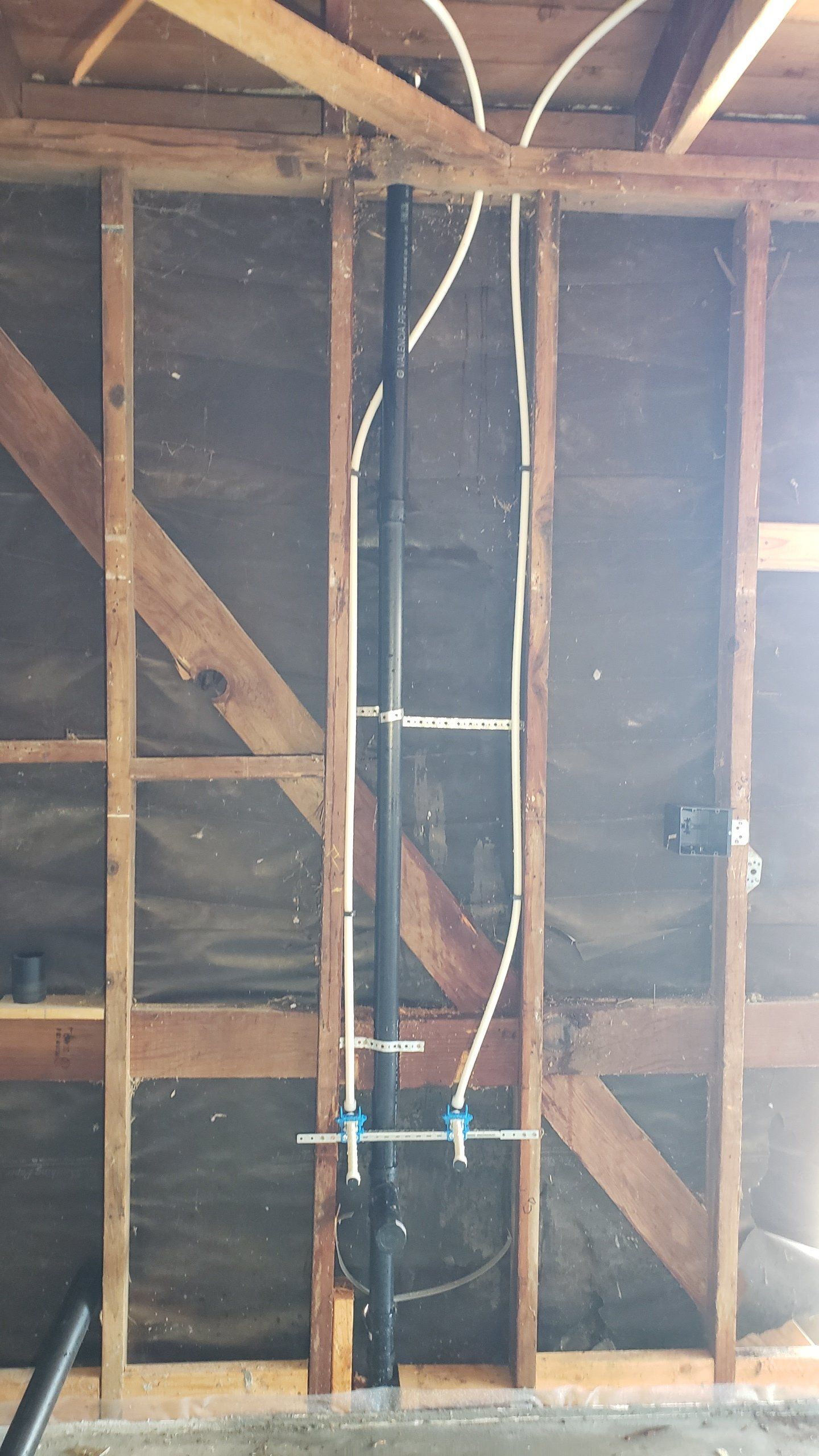 Wall Piping — San Diego, CA — Level Up Plumbing