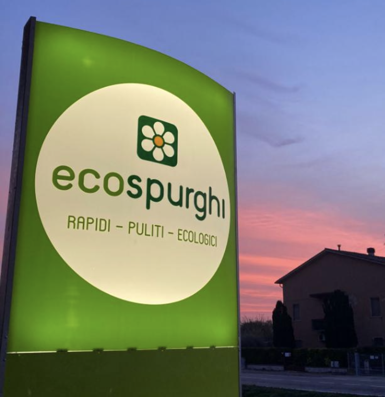insegna ecospurghi  Mantova