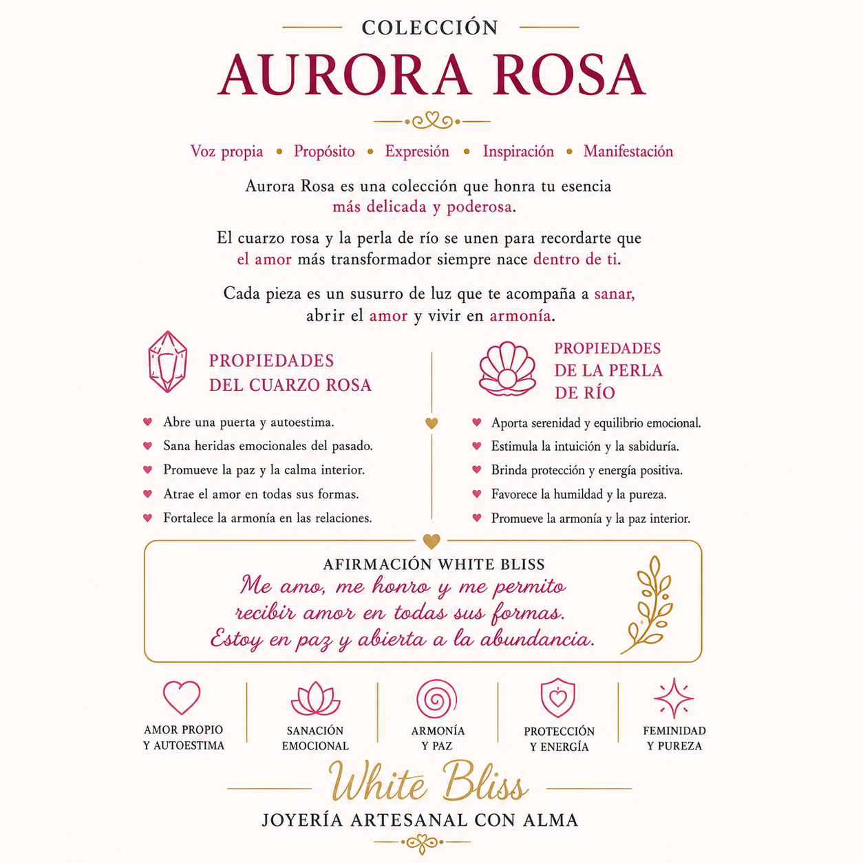 Colección AURORA ROSA
