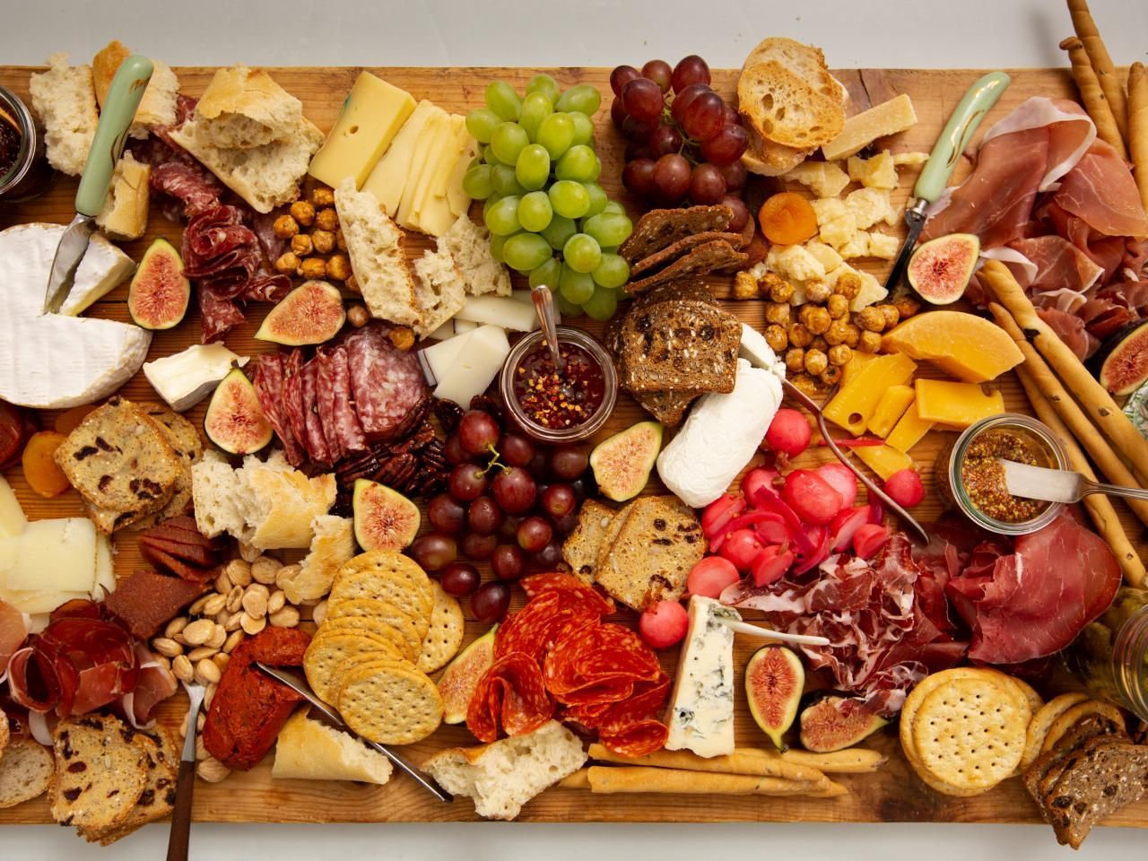 An assortment of food