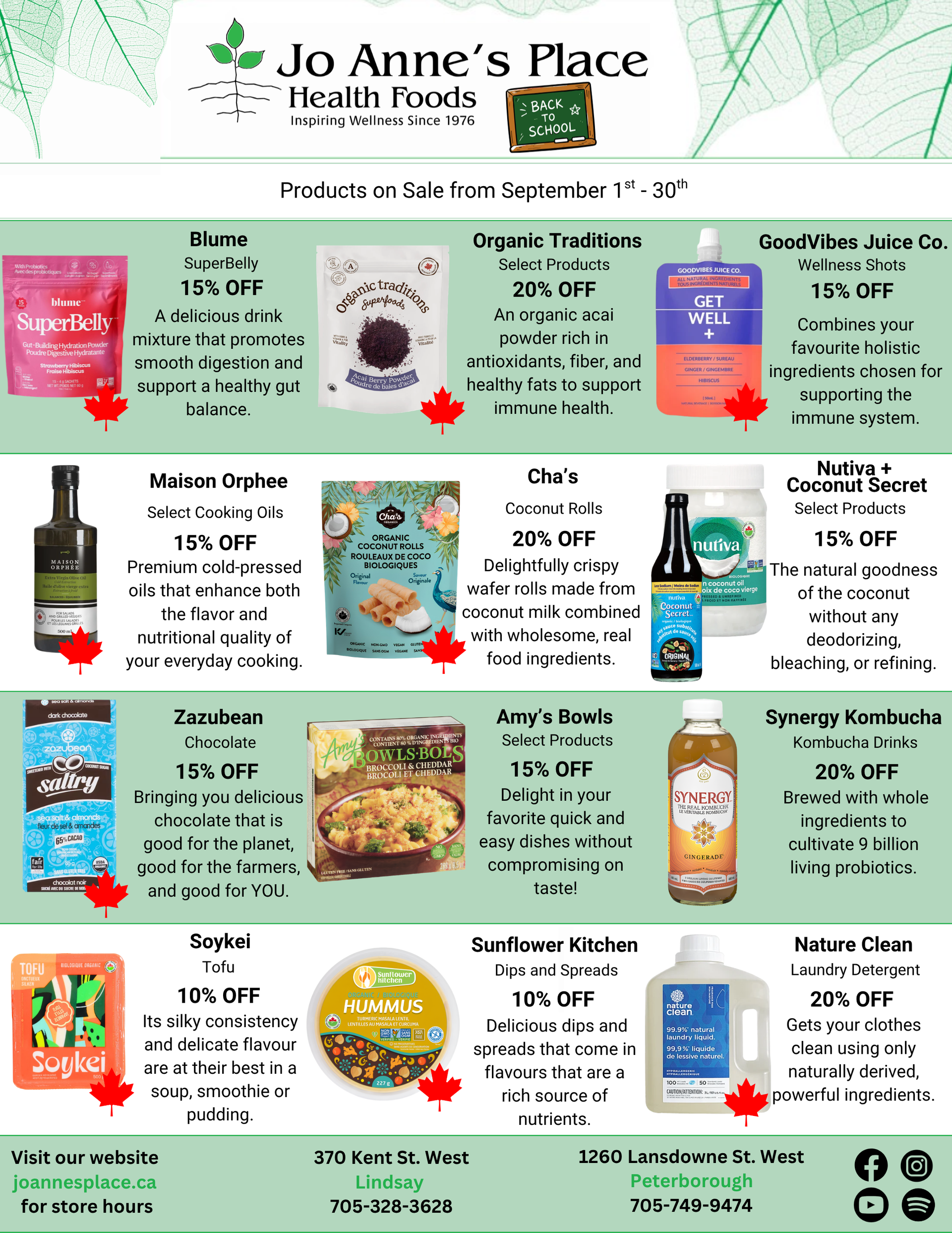 September Flyer Page 2