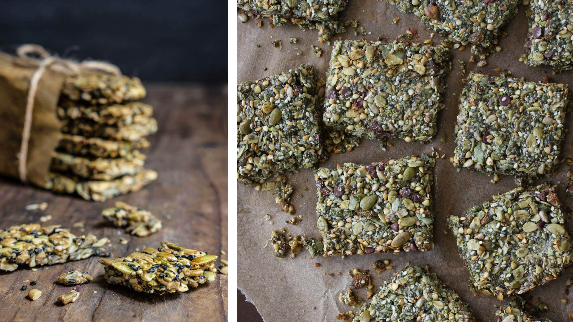 Spirulina Sunflower Bars
