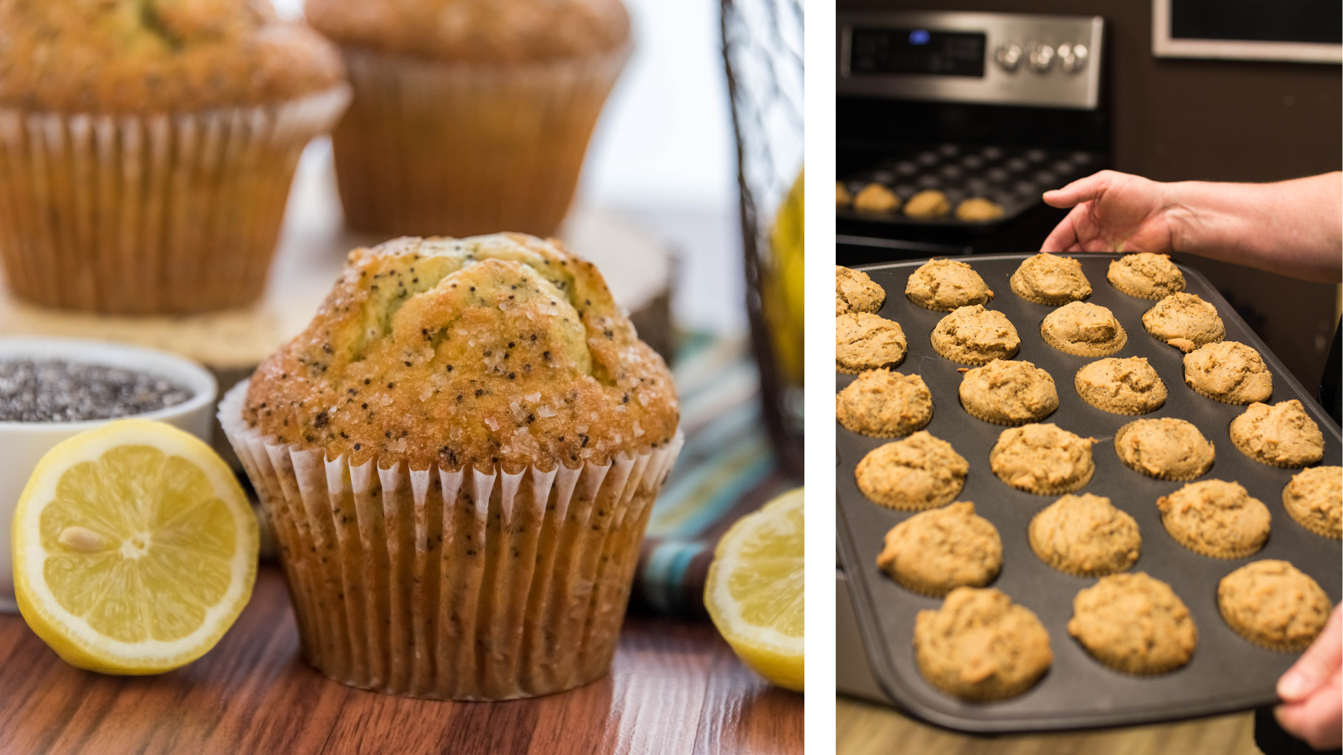 Lemon Poppy Seed Muffins