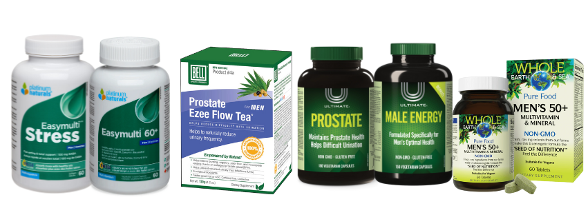 Various men's supplements from Jo Anne's Place