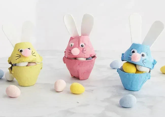 Coloured Egg Cartons
