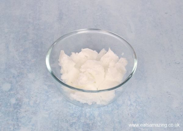 coconut oil in a bowl