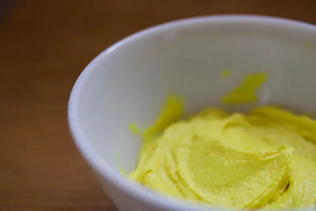 yellow icing
