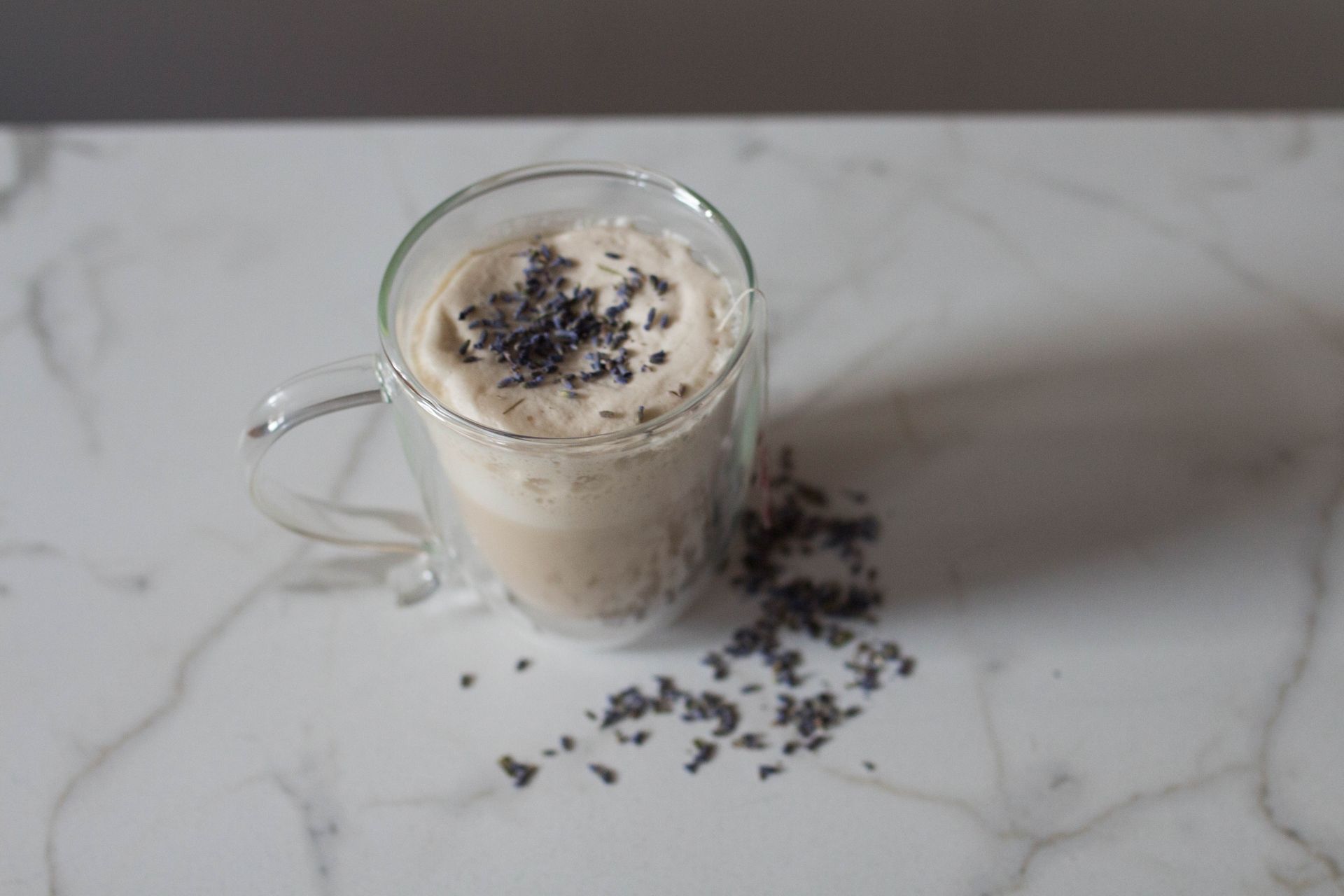 A newly made frappachino