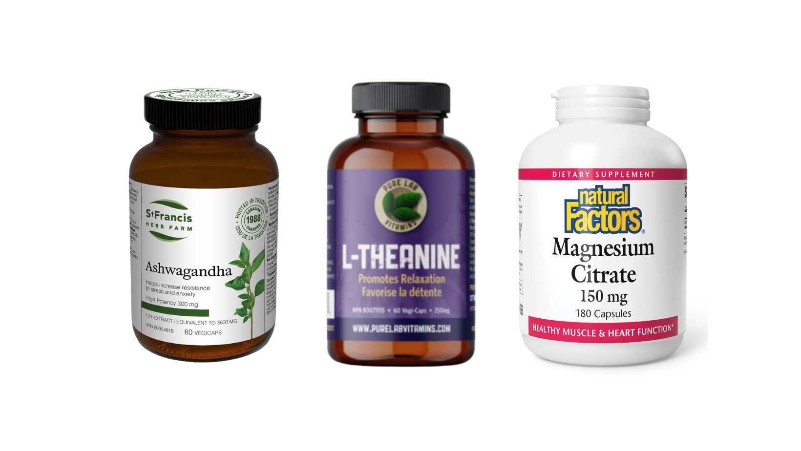 Bottles of Supplements from Jo Anne's Place