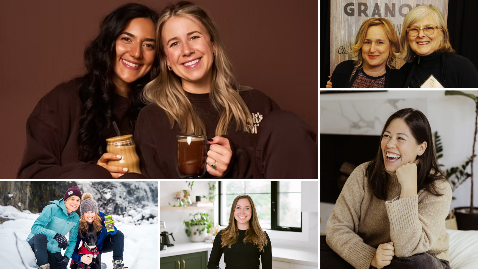 A collage of the many women who work at Jo Anne's Place
