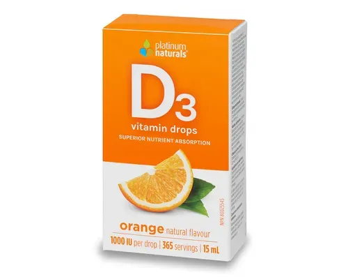 Platinum Naturals Vitamin D3 Drops