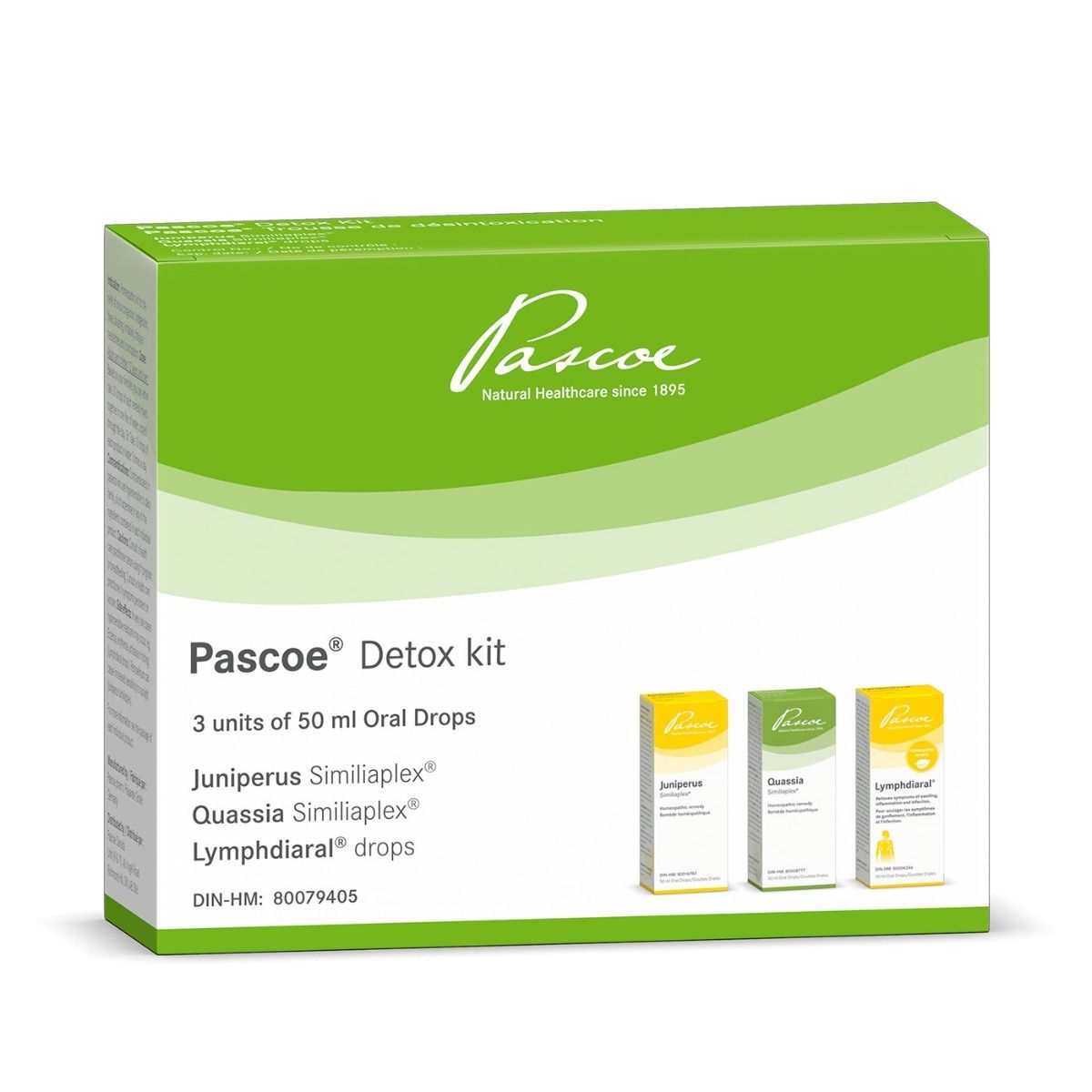 A box of Pascoe Detox Kit