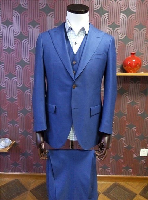 Image of a blue suit