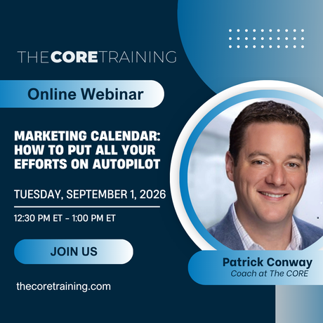 Webinar promo: “The Discipline Behind Massive Results” with Roger Kube, blue background and register now button