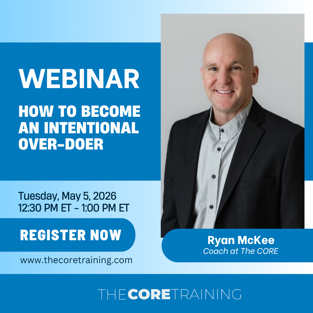 Webinar promo for “How to Become an Intentional Over-D-Oer” with Ryan McKee and registration details