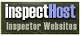 InspectHost logo with “Inspector Websites” text on a dark background