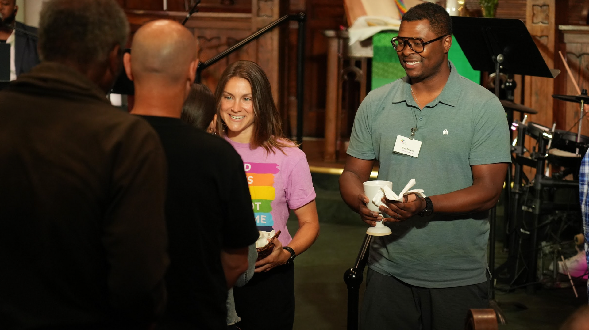 Short North Church. Communion, our table is open for ALL.
