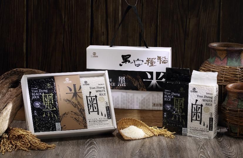 黑白糧稻禮盒