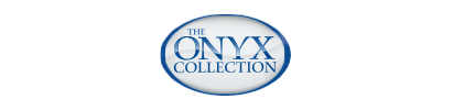 The onyx collection logo is shown on a white background