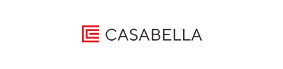 The casabella logo is on a white background.