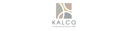A logo for a company called kalco on a white background.