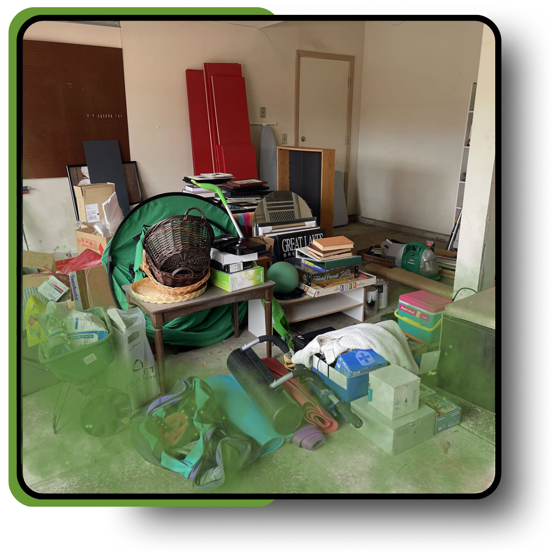A pile of garbage